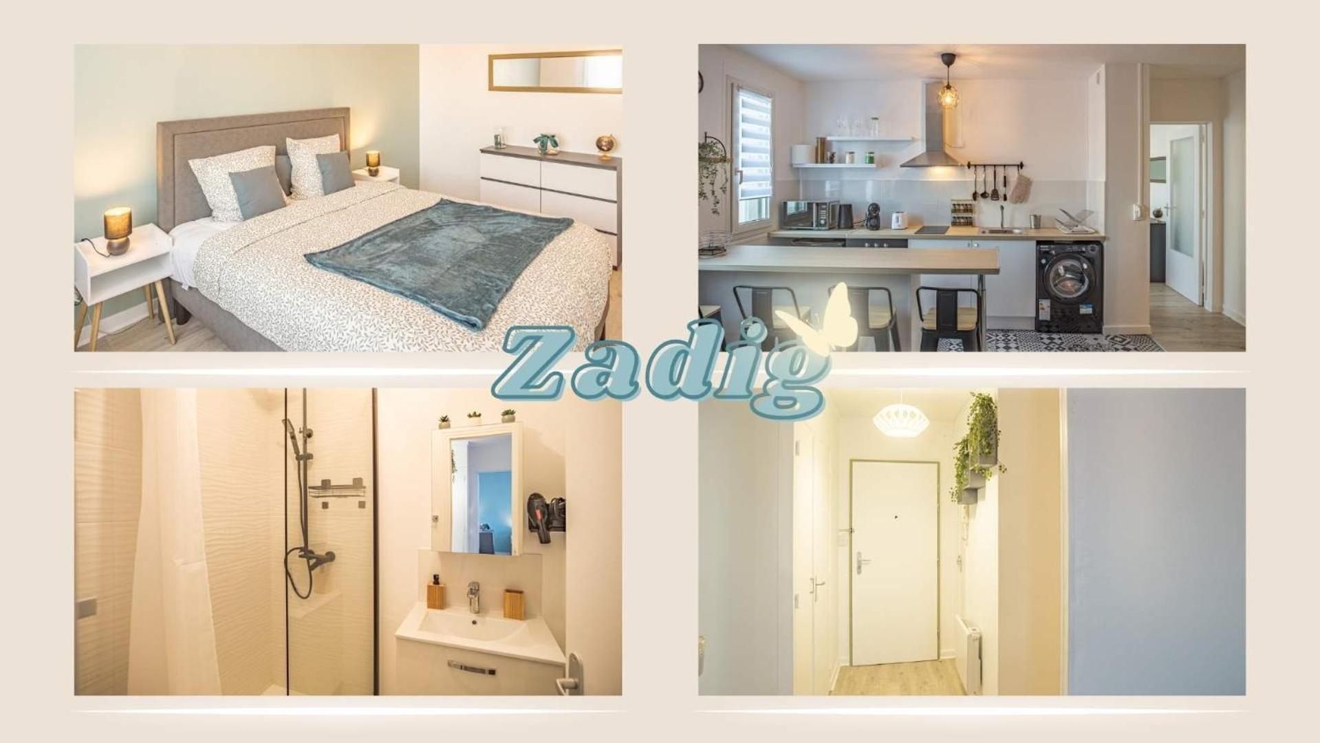 Zadig - Proche Hypercentre - 4 Pers. Apartment Troyes Bagian luar foto